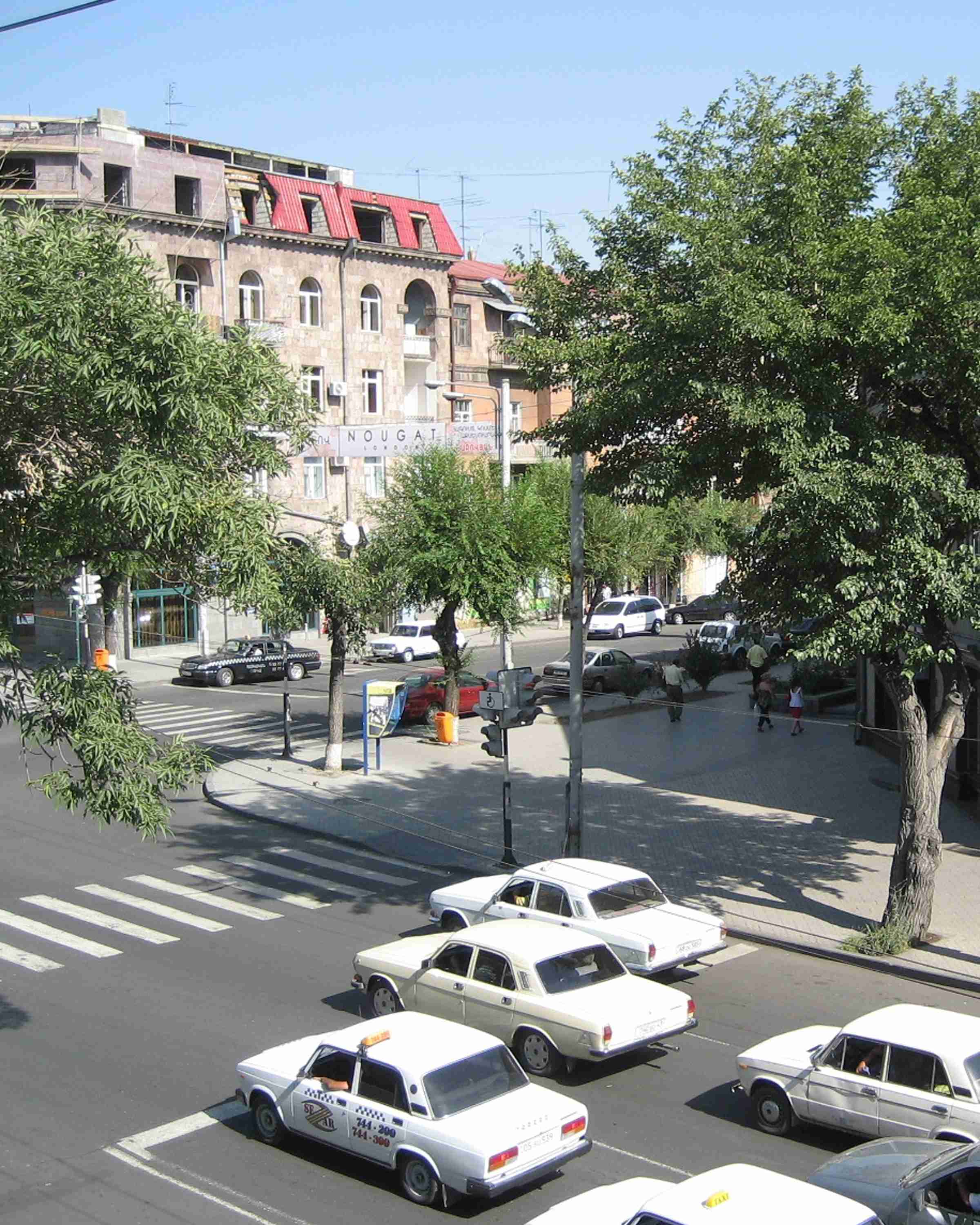 View from the Balcony of Spendiaryan Museum